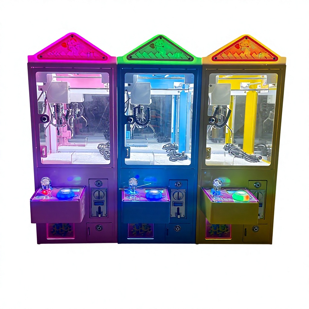 Arcade Toy Claw Vending Machine - Mini Jetonlu Oyun Makinesi, Özelleştirilebilir ABD