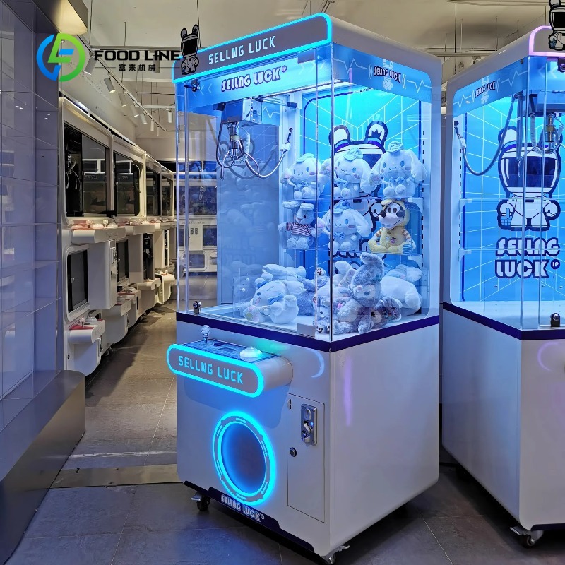 Arcade Toy Vending Machine - Özel Tasarım Jetonlu Metal Vinç Pençeli