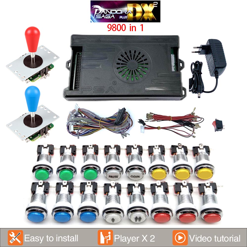 9800 in 1 Pandora destan DX 2  - Trackball Controller Arcade incelemesi ve fiyatı